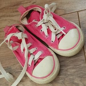 Toddler girl Converse shoes